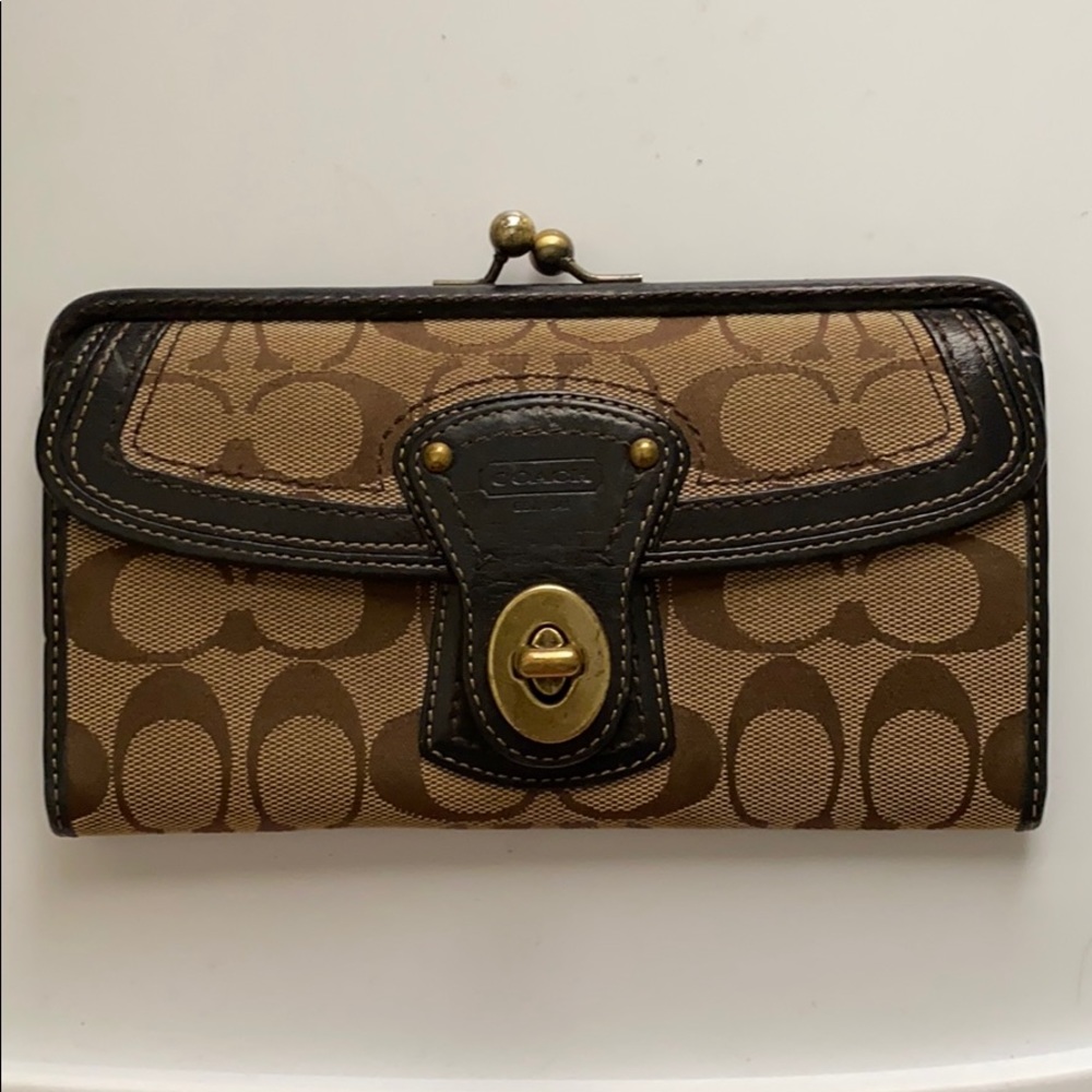 Coach wallet.